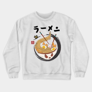 Step into the World of Japanese Cuisine Ichiraku Ramen's Yummy Ramen Noodles Bowl Crewneck Sweatshirt